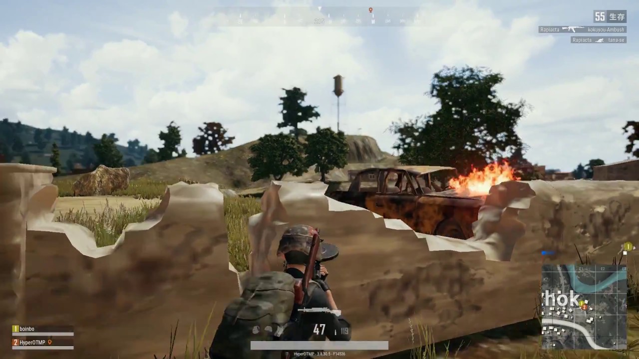 【PUBG】グレネードが投げられないバグが頻発する悲しみ【実況】