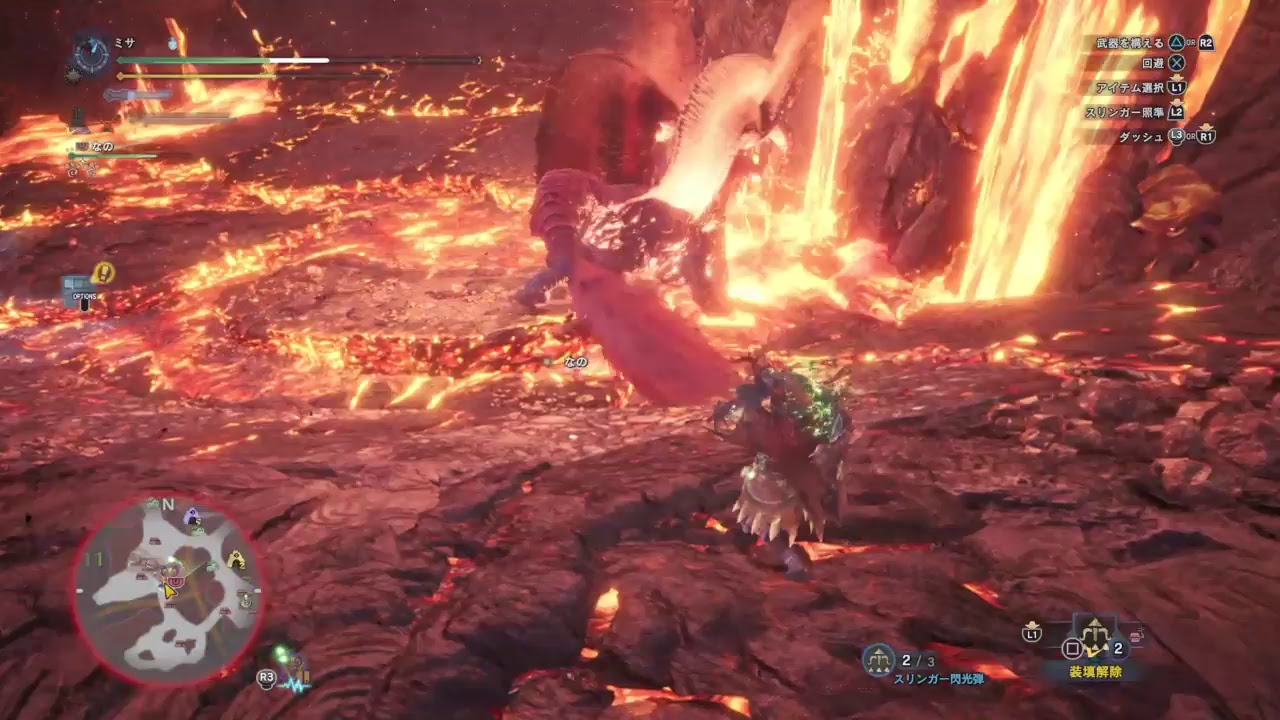 MHW 歴戦テオ・テスカトルとの殴り合い楽しすぎて最高 モンスターハンターワールド