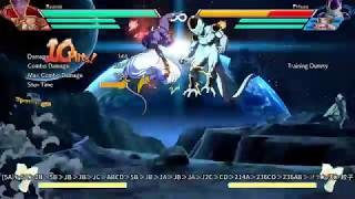 【DBFZ】ビルス002【ドラゴンボールファイターズ】100% combo
