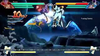 【DBFZ】ビルス002【ドラゴンボールファイターズ】100% combo