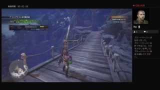 日本兵ps4初配信モンスターハンターワールドの巻