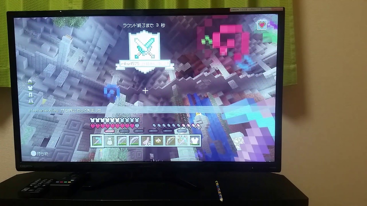 ☆マインクラフトでミニゲームをしたよ☆