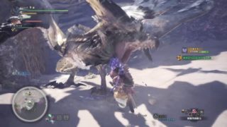 モンスターハンター：ワールド_歴戦の個体レイギエナで調査レポート集め。