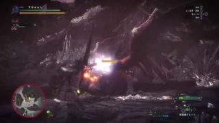 【MHW】モンスターハンターワールド 練習日記＃16ガイラ水弓でテオ学長に挑む(T_T)暑すぎる(__)