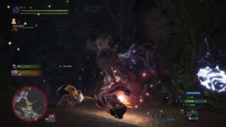 モンスターハンター：ワールド【MHW】調査（蛮顎竜、蒼火竜）ソロ散弾ヘビィ0分針 2:08
