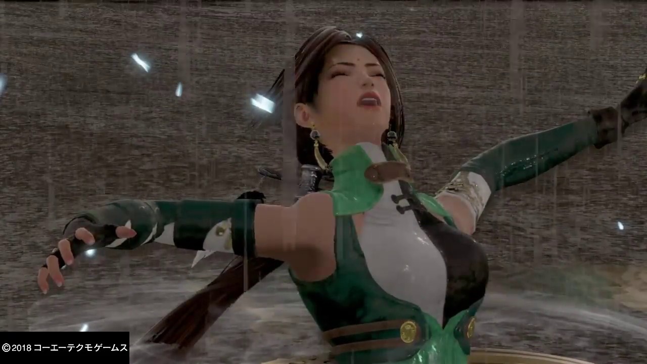 『リョナ』張春華にお仕置きされてる、水濡れ【月英】（静止画）