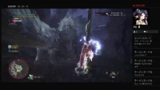 ［モンスターハンターワールド］金色実況チャアクで頑張ったゲイル