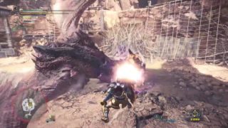 【MHW】 モンスターハンターワールド 砲術 ガンランス ソロ リオレウス
