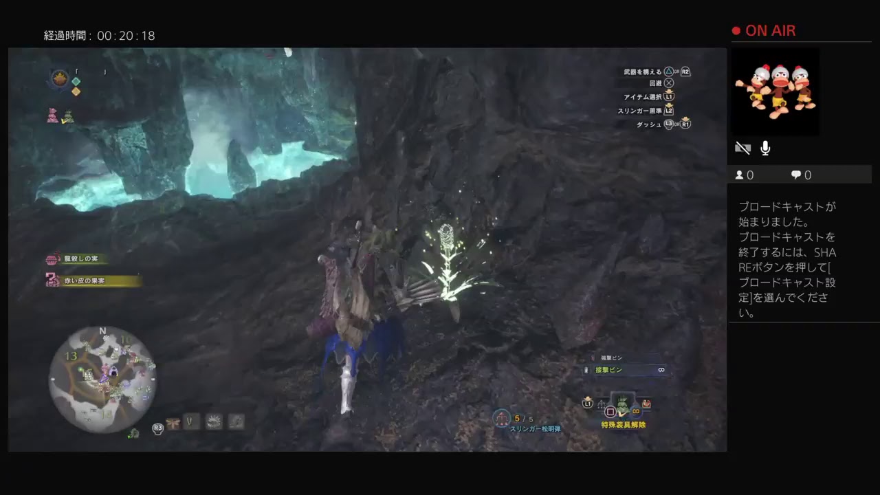 モンスターハンターワールド　オドガロンで遊ぶ