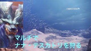 モンスターハンター：ワールド　マルチでナナ・テスカトリを狩る