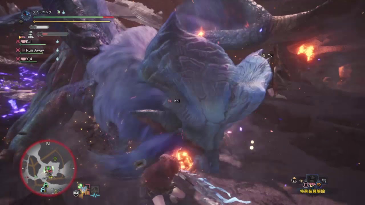 モンスターハンター：ワールド　ナナ・テスカリ２連戦野良さんと