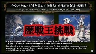 【モンスターハンターワールド】お仕事でお疲れのアナタと歴戦王