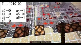 マインクラフトでパリティ生成回路 2018