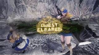 モンスターハンター：ワールド（MHW)/歴戦王キリン「まだ見ぬ白き鬣も」_大剣ソロ（オトモ一緒）_初アタック/PART2_ver.4.00