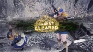 モンスターハンター：ワールド（MHW)/歴戦王キリン「まだ見ぬ白き鬣も」_大剣ソロ（オトモ一緒）_初アタック/PART2_ver.4.00