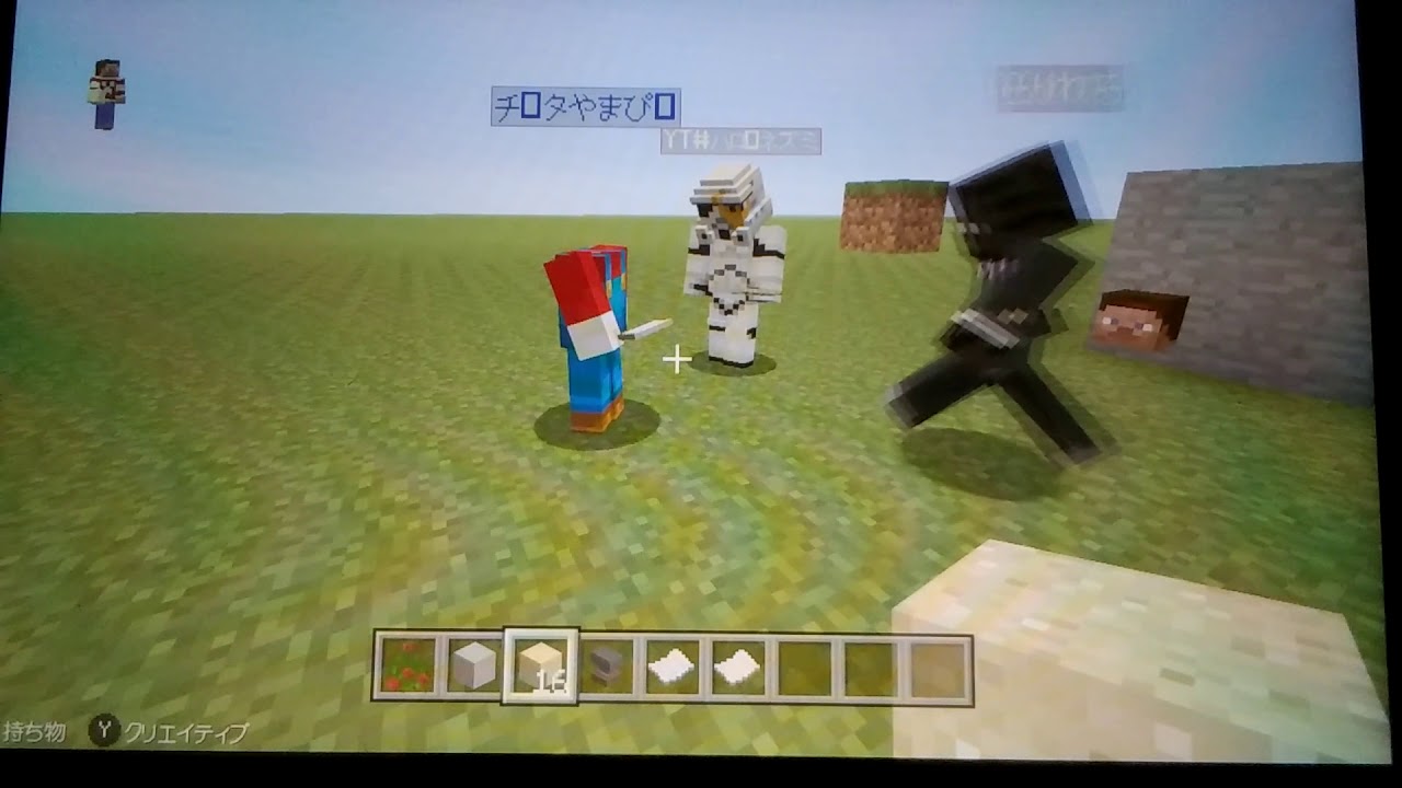 switch版マインクラフトマジのハッカーの可能性あり