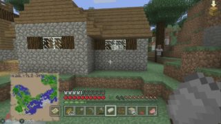 【マインクラフト】プレイ動画#20（村発見）