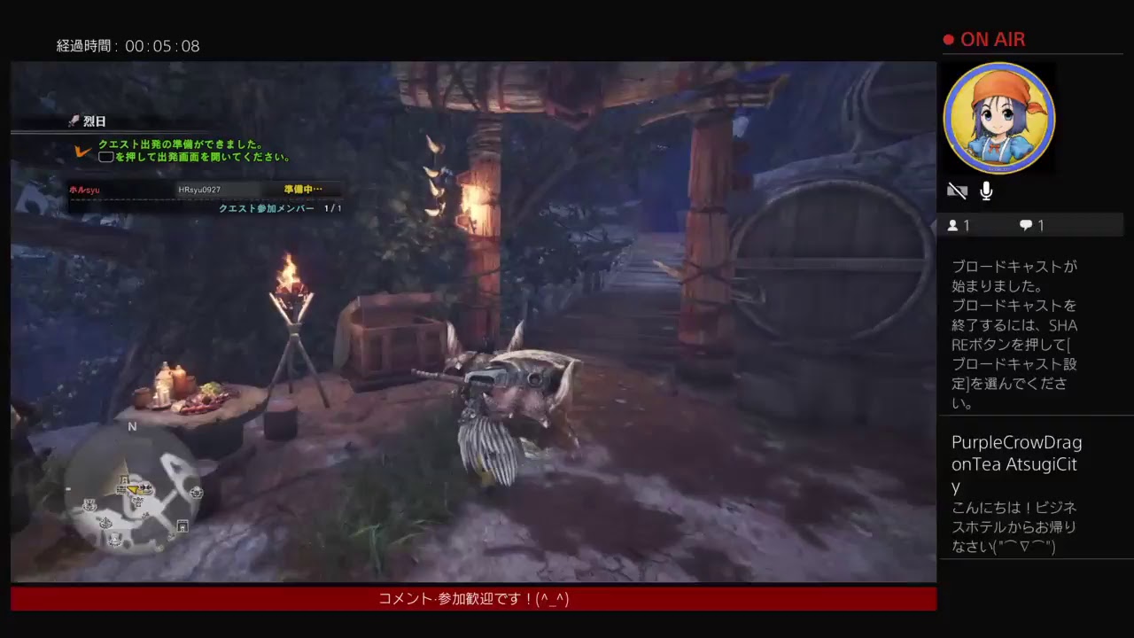 ハンマーガールの狩り物語【モンスターハンター:ワールド】ナナ·テスカトリの狩猟　初見さん歓迎