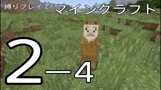 【2-4】縛りプレイでマインクラフト!
