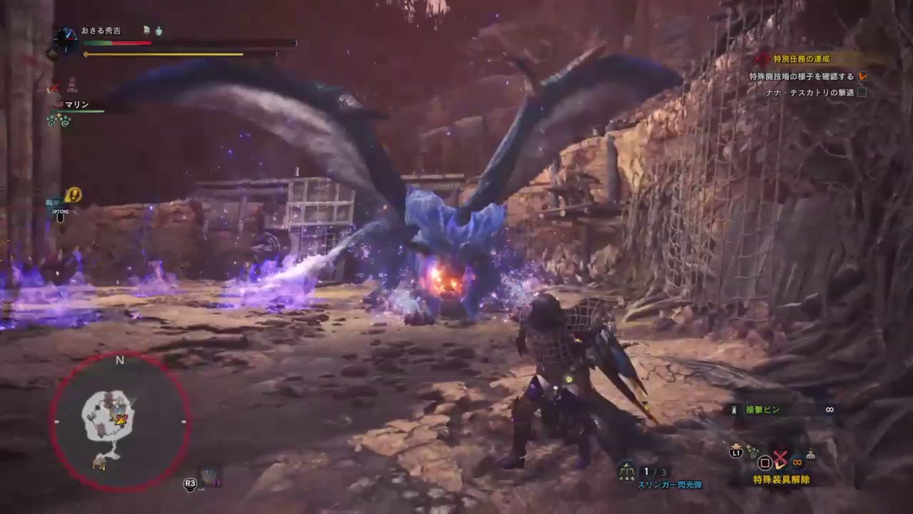 【モンスターハンターワールド】お久しぶりです！マムタロトとかナナテスカトリを！