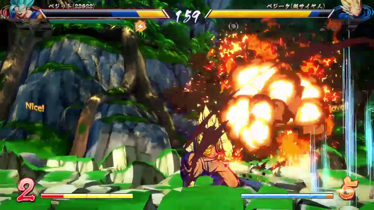 初見さん歓迎！！ドラゴンボールファイターズ！！！ベジットブルーVS合体ザマス！！！