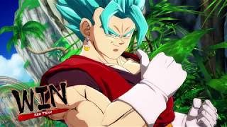 [ドラゴンボール ファイターズ]  ベジット、バーダック、16号VS 純ブウ、ブラック、ベジータ
