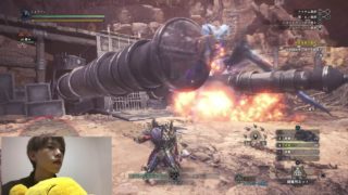 ［モンスターハンターワールド］のんびり実況プレイ　＃２ 実力不足だったwww［MHW］