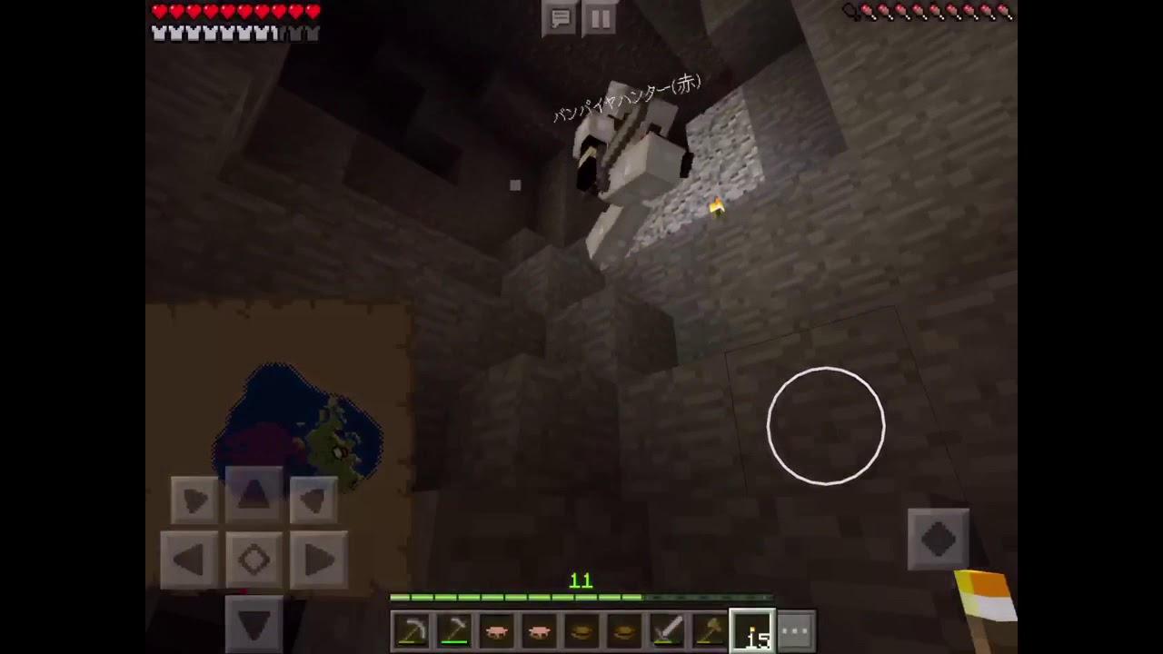 【マインクラフト】洞窟探検part5（サバイバル生活）