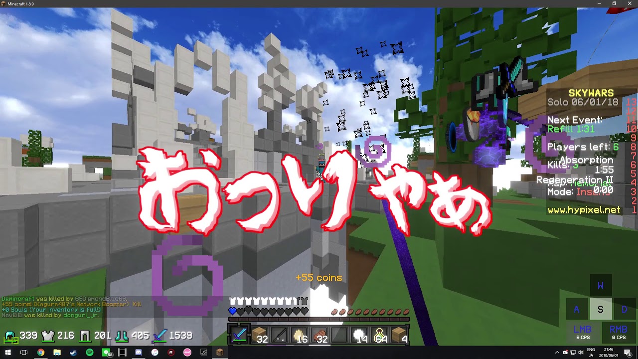【マインクラフト】なんだこれ・・・。