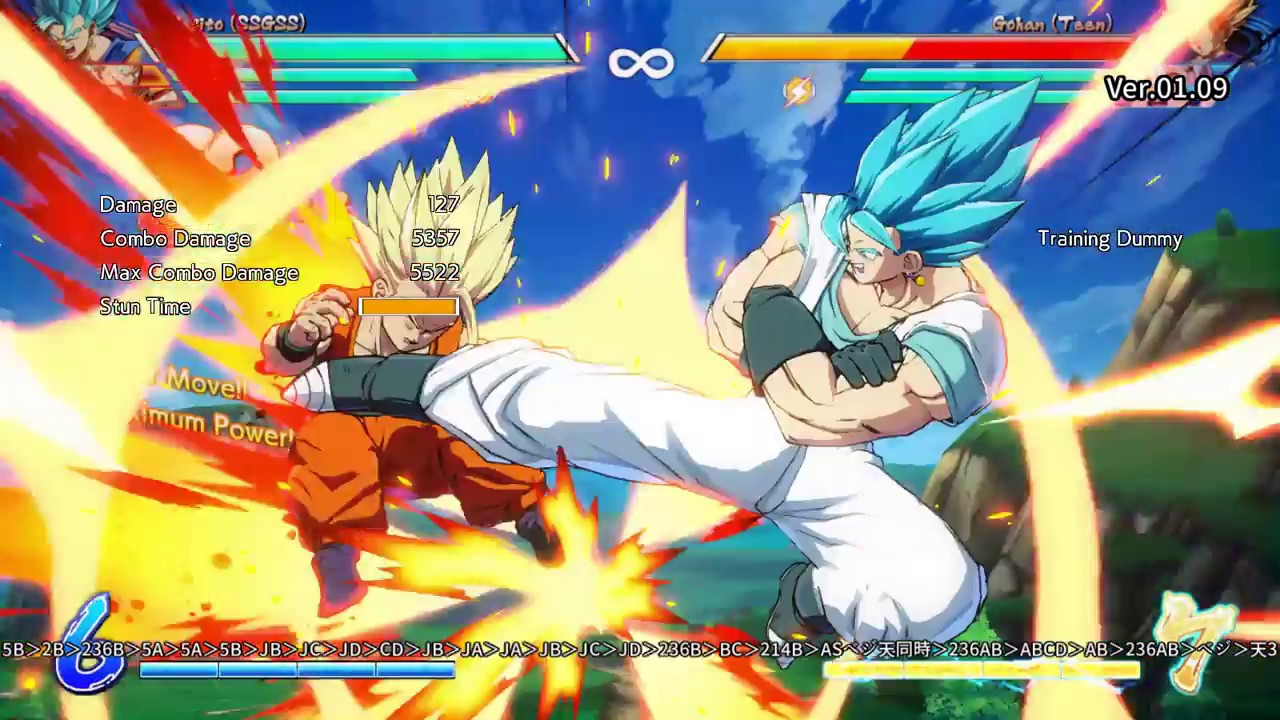 【DBFZ】ベジット010【ドラゴンボールファイターズ】100% combo