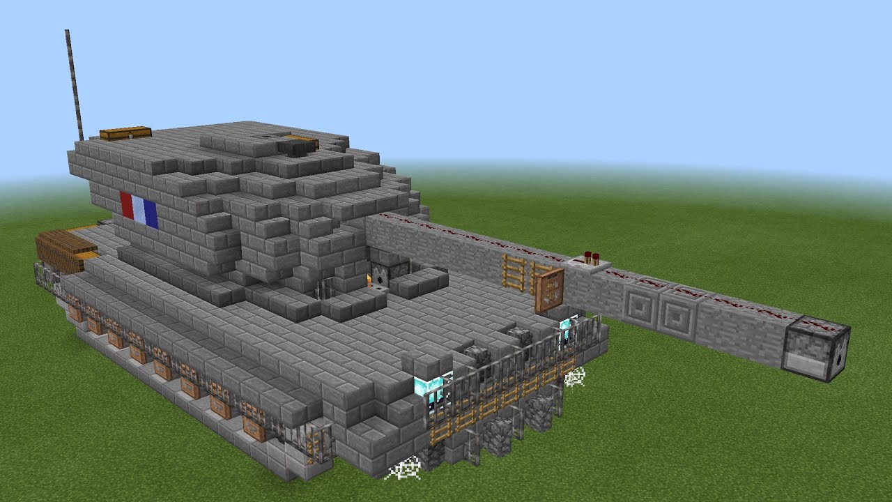 (マインクラフト軍事部)テスラル共和国戦車紹介！