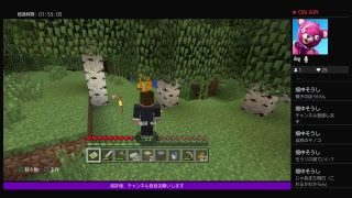 マインクラフト始めました