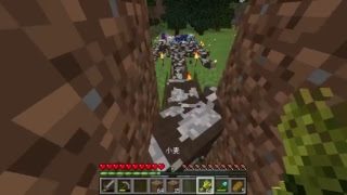 【マインクラフトPC版】Relm鯖　ドタバタ親子と・・・マルチ♪　ネザーゲートを開こう！