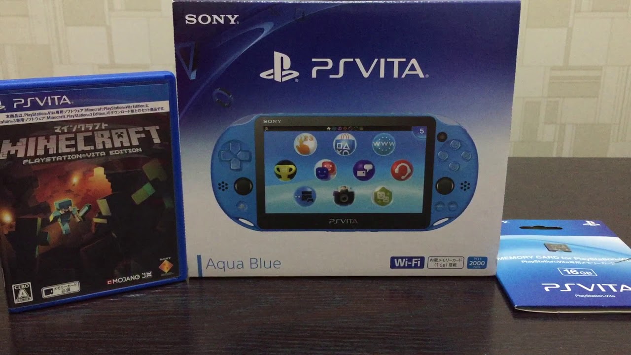 PS VITA マインクラフト開封！