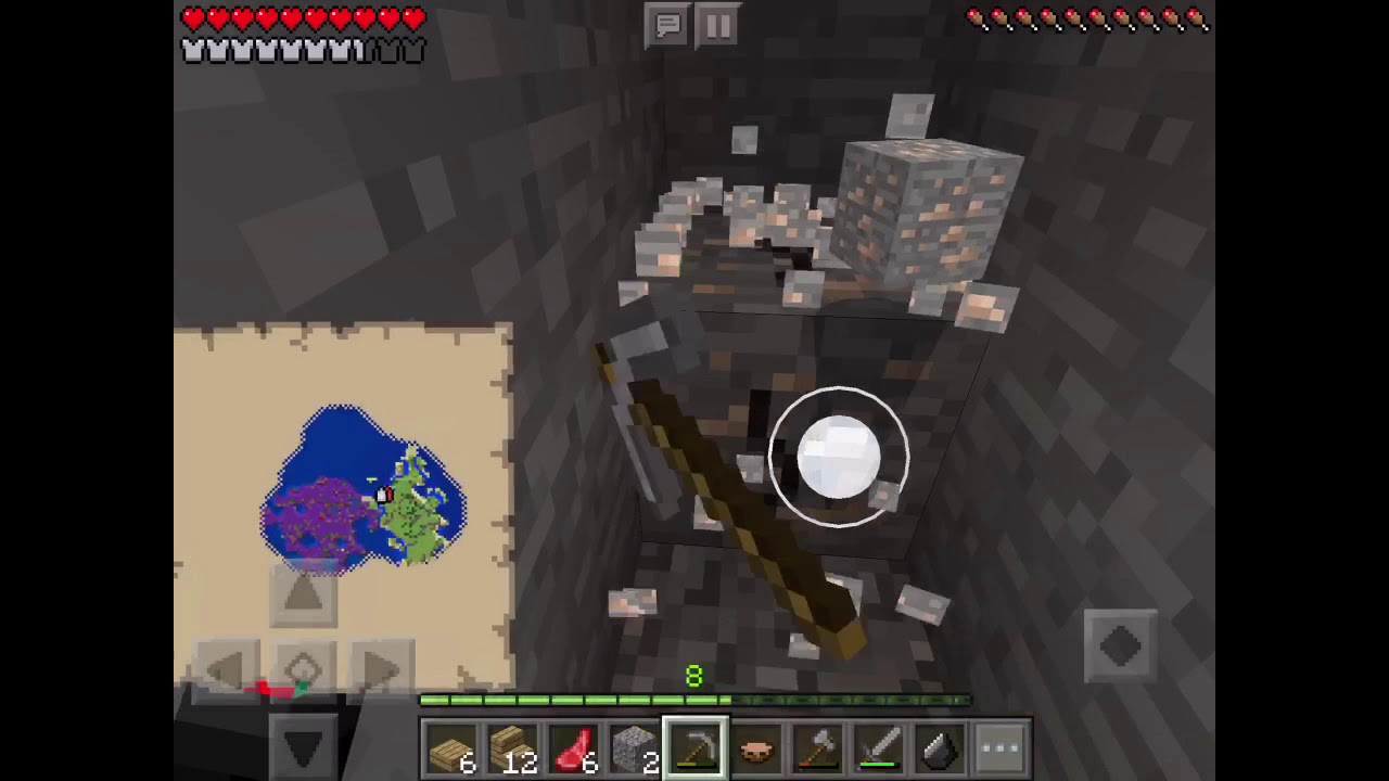 【マインクラフト】家作り完成&ブランチマイニングpart4（サバイバル生活）