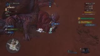 ナナ解放クエ『烈日』　いつもの置き溜め大剣「モンスターハンター：ワールド」