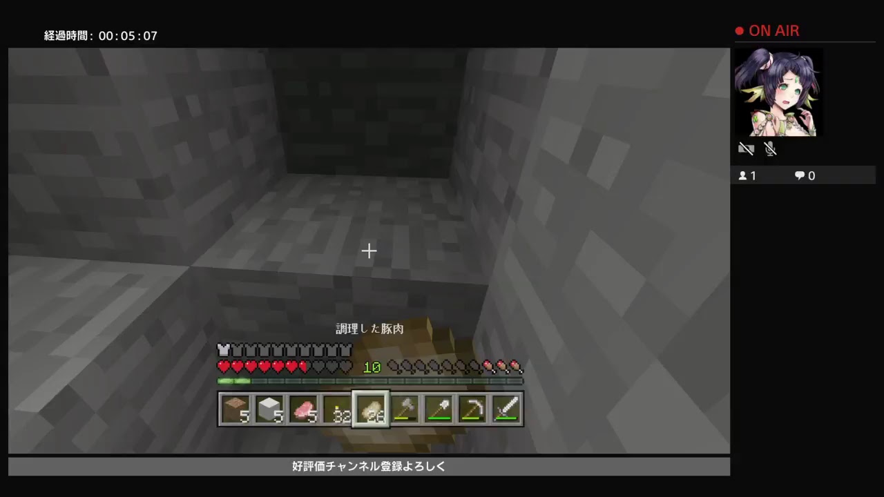 いとこがやる初めてのマインクラフト参加は、いとこに聞いて