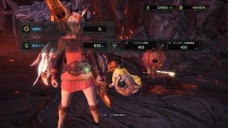 モンスターハンター：ワールド　　最後は7のテントのトンガリくんだった