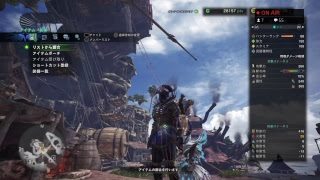 モンスターハンターワールド　ランク上げながら素材集め