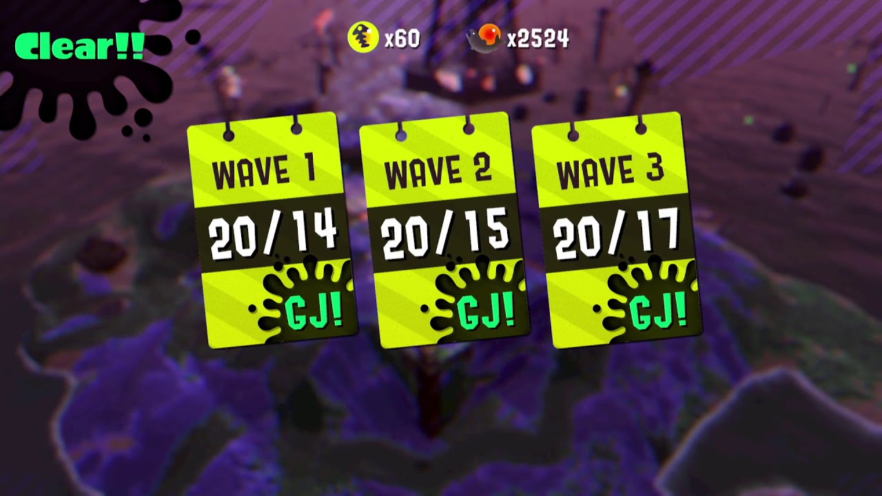 【スプラトゥーン2】定時上がりのサーモンラン 36-1