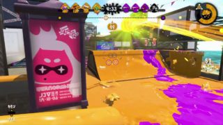 スプラトゥーン2　ガチホコ　フェスはキティちゃんにしたよ