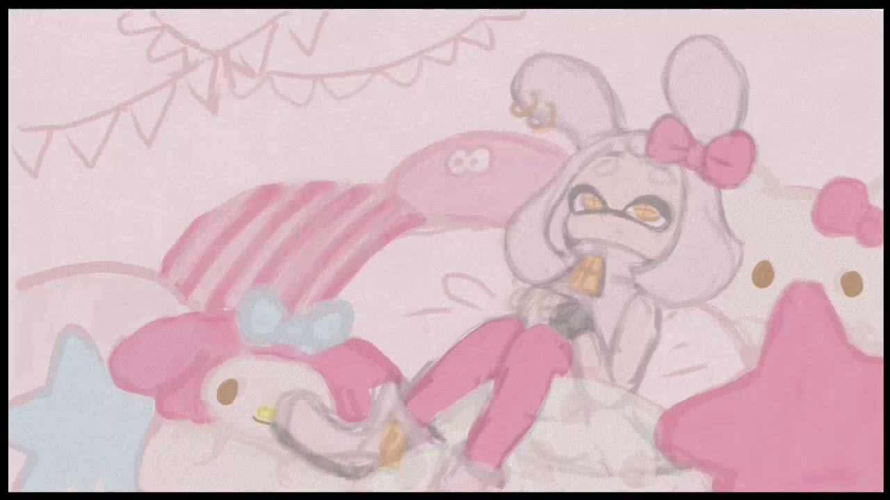 じっくり絵心教室 - 【スプラトゥーン2】サンリオフェスのヒメ