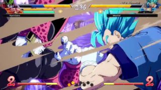 ドラゴンボール ファイターズ　世界１位ベジット　瞬間移動超必殺技カッコ良すぎ