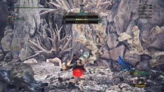 【モンスターハンター：ワールド】イベントクエスト「まだ見ぬ白き鬣も」普通にプレイ