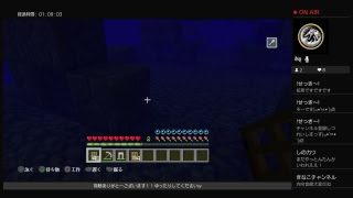［マインクラフト］海底神殿うみうめ笑　ハピうさ