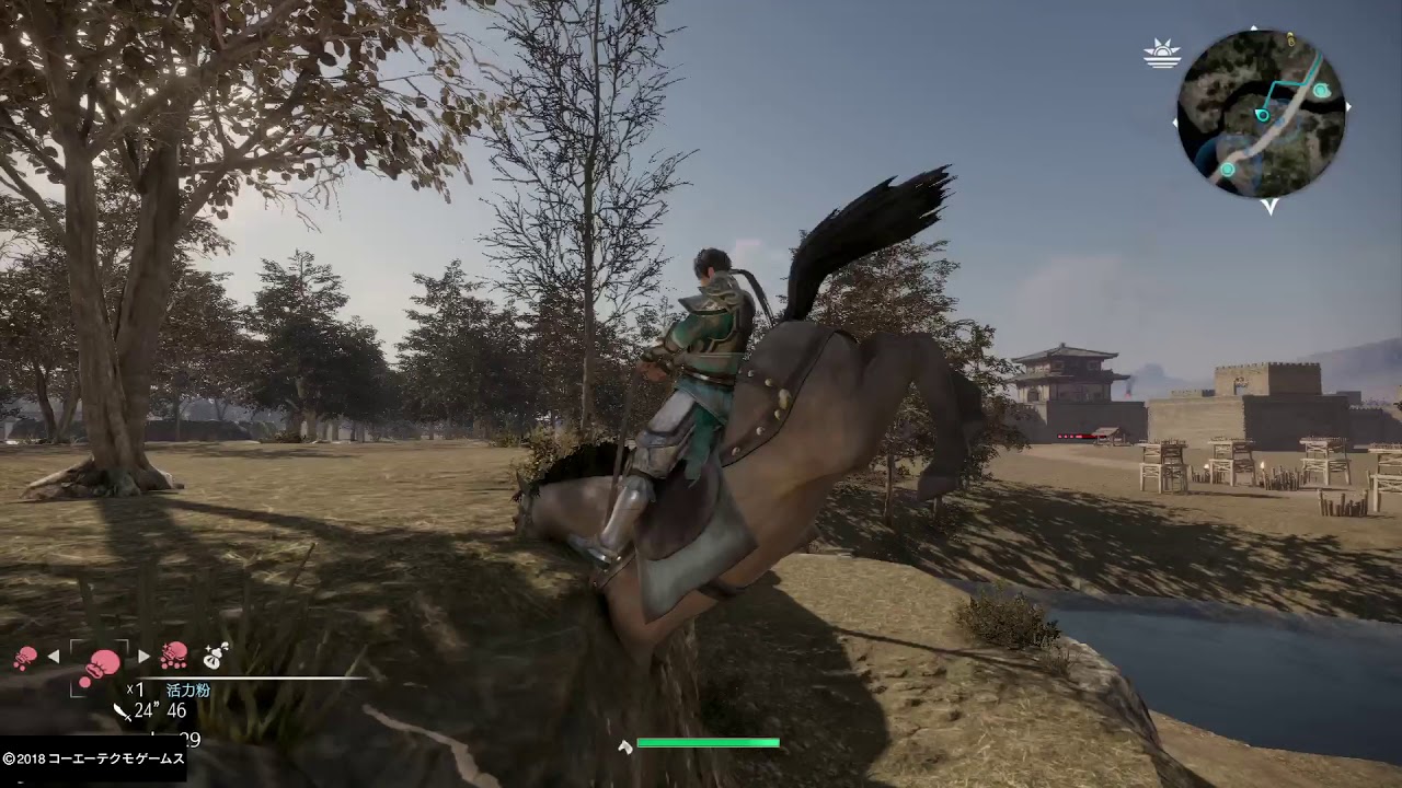 真・三國無双８_めり込む馬