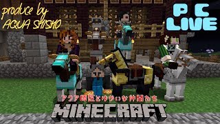 [Test 配信]アクア師匠のマインクラフトPC（やわらか視点）