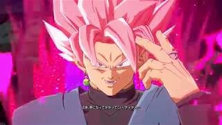 [ドラゴンボールファイターズ] ベジット、バーダック、16号 VS ブラック、ブロリー、ギニュー
