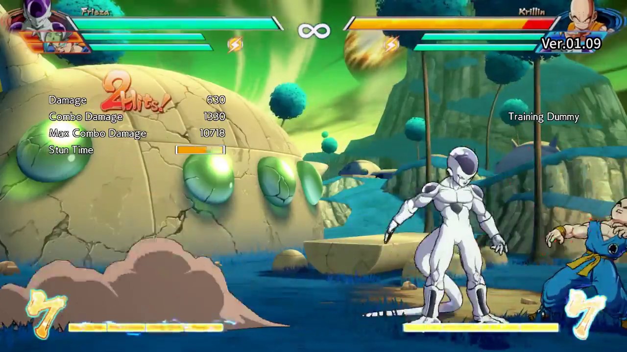 【DBFZ】フリーザ009【ドラゴンボールファイターズ】100% combo