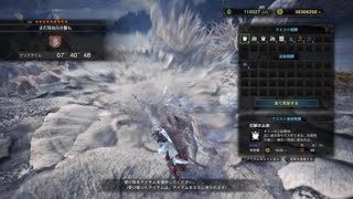 モンスターハンター：ワールド　歴戦王キリン　ランス　7分40秒　オトモ、爆弾、転身無し